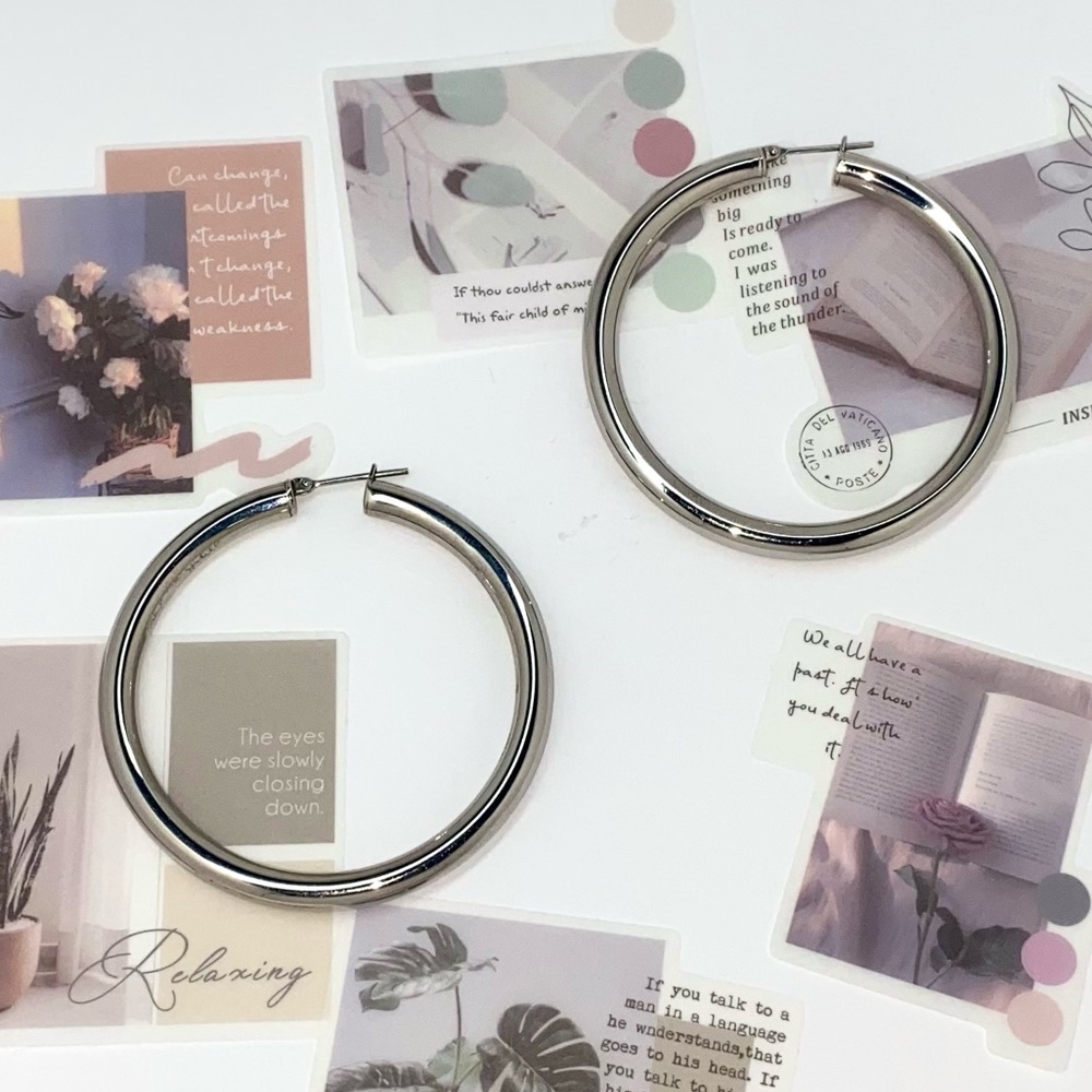 Hoop earrings